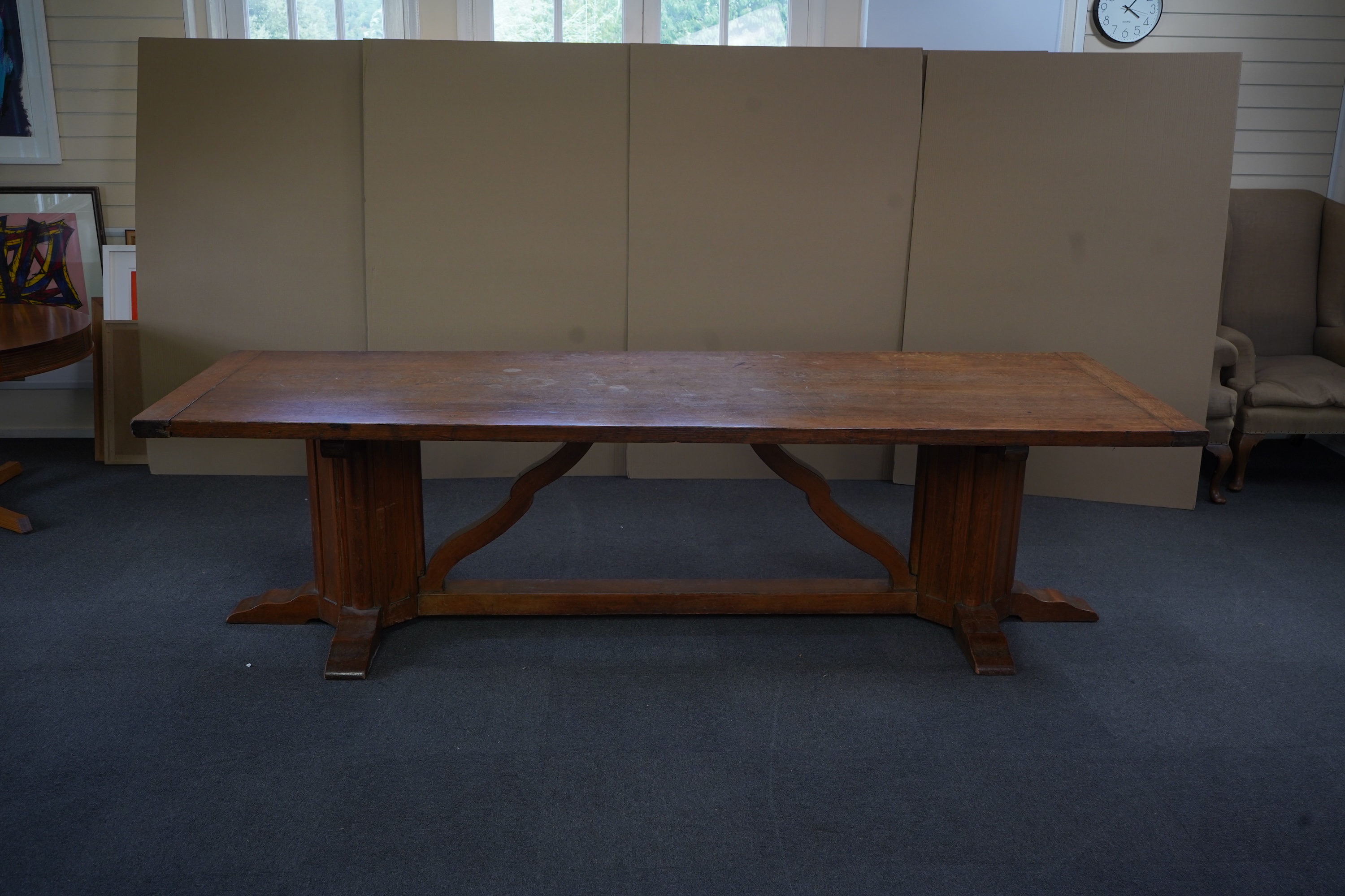 Heal's: A 'Lisbon' oak dining table